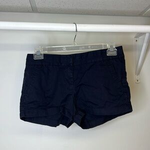 J. Crew Navy Blue Chino Shorts- 6